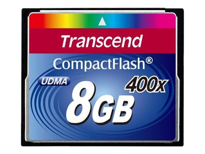 Transcend 8gb Compact Flash Card  400x 
